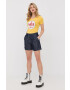 Love Moschino Тениска в жълто - Pepit.bg