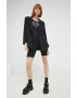Love Moschino Тениска в черно - Pepit.bg