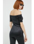 Love Moschino Тениска дамска в черно - Pepit.bg