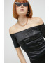 Love Moschino Тениска дамска в черно - Pepit.bg