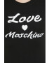 Love Moschino Тениска в бяло - Pepit.bg