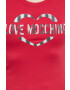 Love Moschino Тениска в червено - Pepit.bg