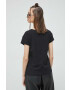 Love Moschino Тениска в черно - Pepit.bg