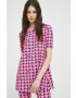 Love Moschino Тениска в розово - Pepit.bg
