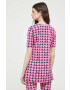 Love Moschino Тениска в розово - Pepit.bg