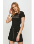 Love Moschino Тениска в черно - Pepit.bg