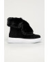 Love Moschino Велурени ботуши - Pepit.bg