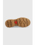 Love Moschino Велурени кубинки в бежово с платформа - Pepit.bg