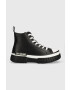 Love Moschino Високи кецове в черно JA15505G1HIA0000 - Pepit.bg
