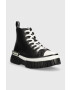 Love Moschino Високи кецове в черно JA15505G1HIA0000 - Pepit.bg