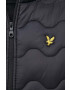 Lyle & Scott Елек мъжки в черно преходен модел - Pepit.bg