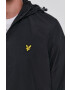 Lyle & Scott Яке мъжко в черно с преходна изолация - Pepit.bg