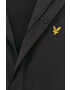 Lyle & Scott Яке мъжко в черно с преходна изолация - Pepit.bg