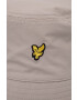 Lyle & Scott Капела с две лица в бежово - Pepit.bg