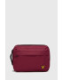 Lyle & Scott Козметична чанта в бордо - Pepit.bg