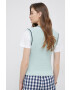 Lyle & Scott Памучен елек в зелено от лека материя - Pepit.bg
