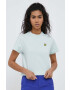 Lyle & Scott Памучна тениска в тюркоазено - Pepit.bg