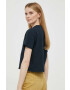 Lyle & Scott Памучна тениска в тъмносиньо - Pepit.bg