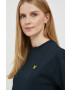 Lyle & Scott Памучна тениска в тъмносиньо - Pepit.bg