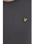 Lyle & Scott Памучна тениска в червено - Pepit.bg