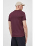 Lyle & Scott Памучна тениска в лилаво с изчистен дизайн - Pepit.bg