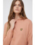 Lyle & Scott Пуловер с вълна мъжки в лилаво от лека материя - Pepit.bg