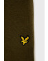 Lyle & Scott Шал в зелено с изчистен дизайн - Pepit.bg