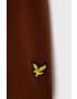 Lyle & Scott Шал в кафяво с изчистен дизайн - Pepit.bg