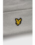 Lyle & Scott Шапка в сиво с фина плетка - Pepit.bg