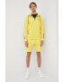 Lyle & Scott Суичър мъжка в жълто с апликация - Pepit.bg