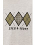 Lyle & Scott Тениска мъжка в сиво с апликация - Pepit.bg