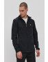 Lyle & Scott Яке мъжко в черно с преходна изолация - Pepit.bg