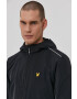 Lyle & Scott Яке мъжко в черно с преходна изолация - Pepit.bg