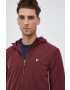 Lyle & Scott Яке в бордо с преходна изолация - Pepit.bg