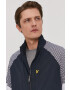 Lyle & Scott Яке мъжко в тъмносиньо с преходна изолация - Pepit.bg