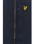 Lyle & Scott Яке мъжко в тъмносиньо с преходна изолация - Pepit.bg