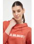 Mammut Суичър ML Hoody Logo в розово с качулка с апликация - Pepit.bg