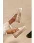 Manebi Еспадрили Double Sole Espadrilles в бежово с платформа G 4.3 D0 - Pepit.bg