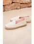 Manebi Еспадрили Flat Espadrilles в бяло O 7.0 N0 - Pepit.bg