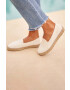 Manebi Еспадрили Flat Espadrilles в бяло O 7.0 N0 - Pepit.bg