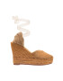 Manebi Еспадрили Heart-Shaped Wedge Espadrilles в кафяво R 2.0 WH - Pepit.bg