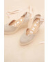 Manebi Еспадрили Heart-Shaped Wedge Espadrilles в бежово O 7.1 WH - Pepit.bg
