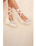 Manebi Еспадрили Heart-Shaped Wedge Espadrilles в бежово O 7.1 WH - Pepit.bg