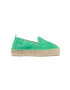 Manebi Велурени еспадрили Double Sole Espadrilles в зелено с платформа R 3.5 D0 - Pepit.bg