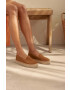 Manebi Велурени еспадрили Double Sole Espadrilles в кафяво с платформа R 3.9 D0 - Pepit.bg