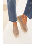 Manebi Велурени еспадрили Double Sole Espadrilles в кафяво с платформа K 1.9 D0 - Pepit.bg