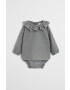 Mango Kids Бебешко боди Noche 62-80 cm - Pepit.bg