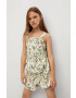 Mango Kids Детска блуза Lulu 110-164 cm в бяло - Pepit.bg