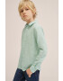 Mango Kids Детска ленена риза Ricard - Pepit.bg