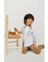 Mango Kids Детска памучна риза Cedricb 80-104 cm - Pepit.bg